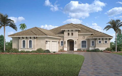 Elevation B — Mediterranean